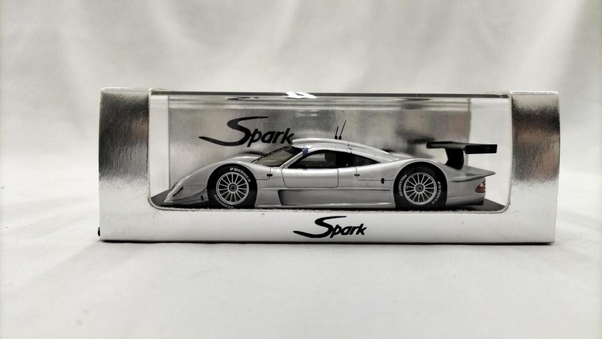 1/43 Spark Minimax Mercedes CLR Silver w/ Box From Japan S0995