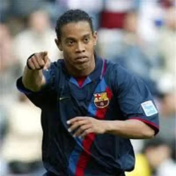 Ronaldinho #10 Barcelona 2002/2003 Away ORIGINAL Nike VTG Rare