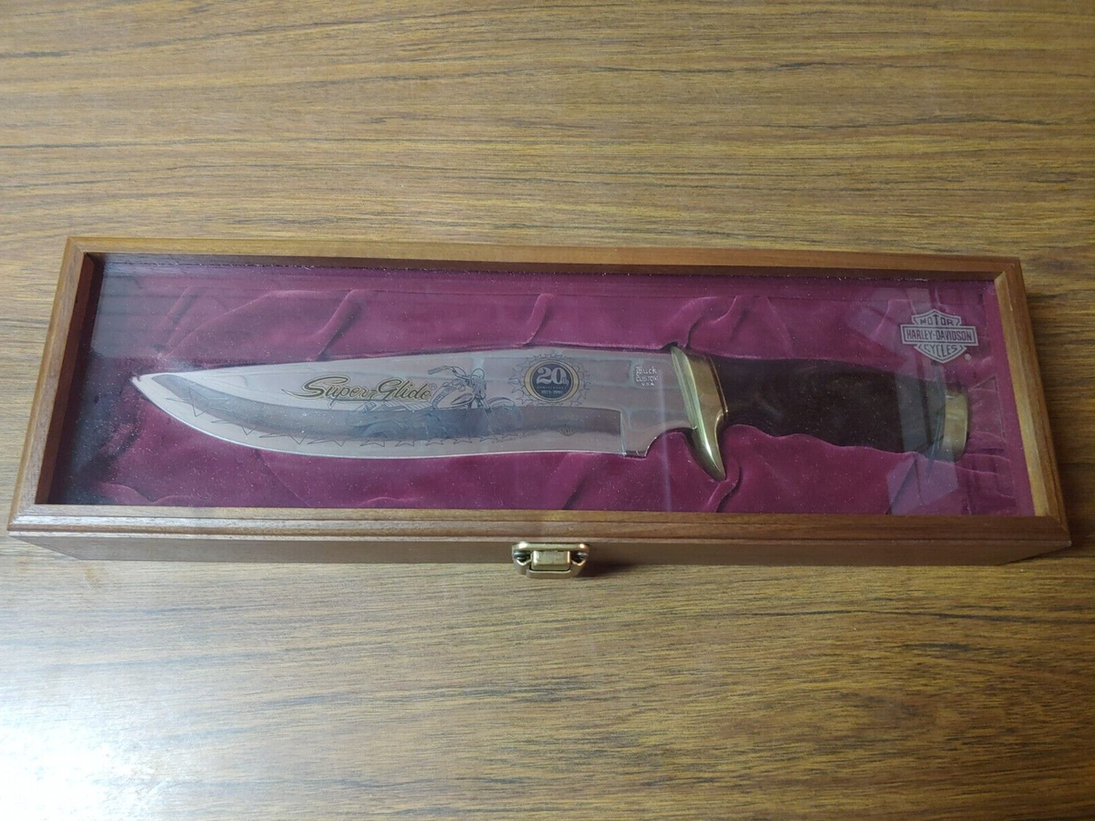 Harley Davidson 20th Year (1971-1991) Anniversary SuperGlide Buck