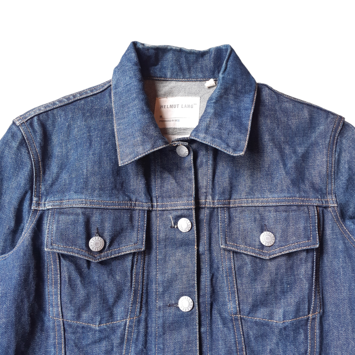 HELMUT LANG 1998 Type 1 Denim Jacket size Medium/42 Vintage | eBay