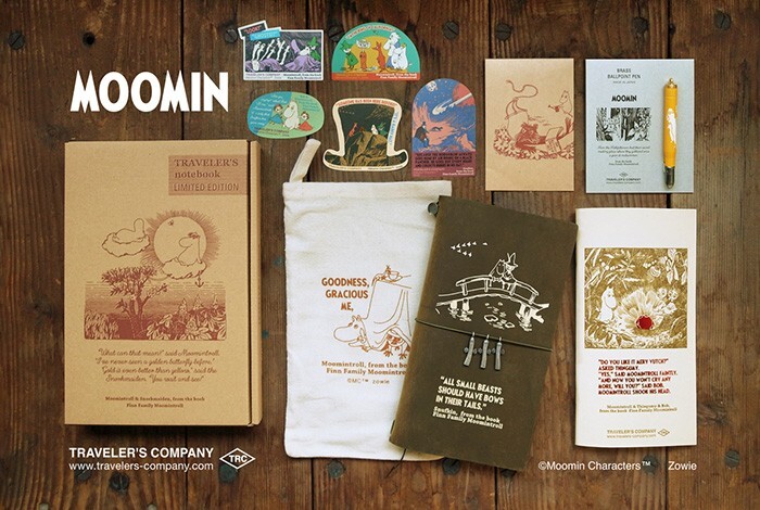 Pre-Order TRAVELER'S notebook limited edition set Moomin Family