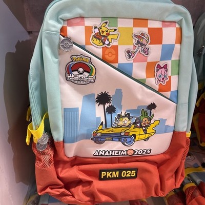 2025 Pokemon World Championships Backpack Anaheim California