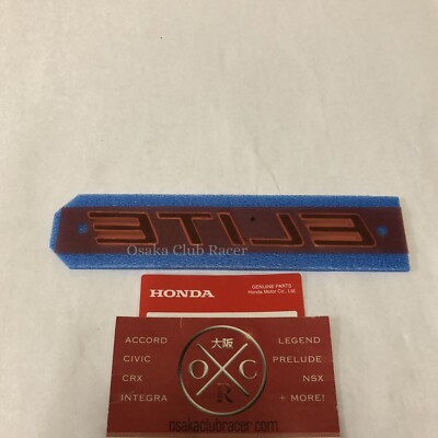 New Genuine OEM Honda Odyssey Passport Pilot Elite Rear Emblem 16