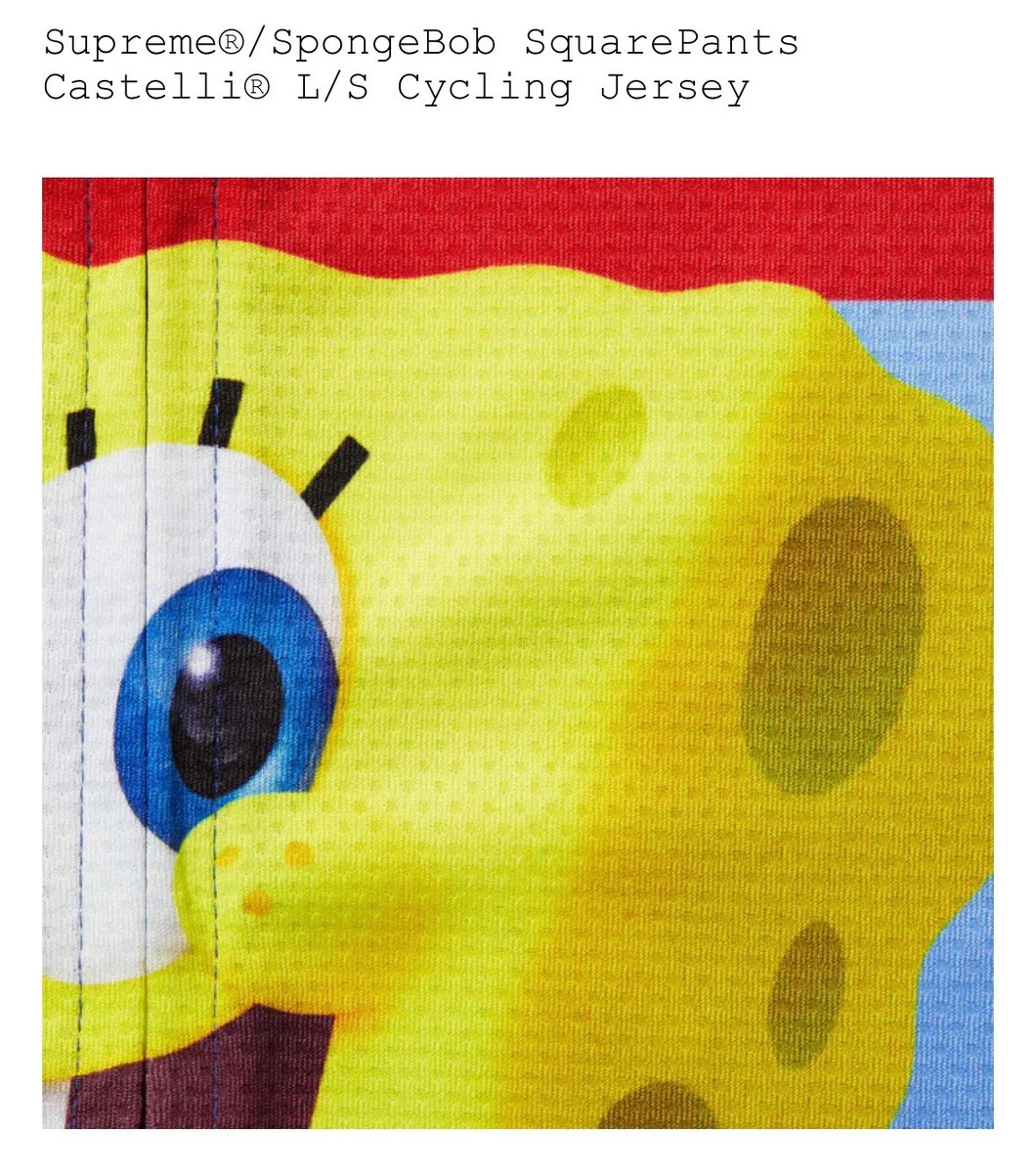 Supreme® x Castelli® SpongeBob SquarePants L/S Cycling Jersey