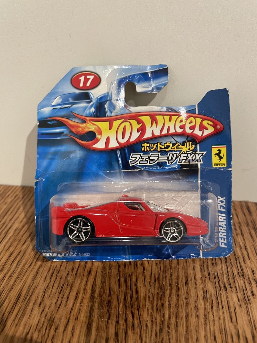 Hot Wheels Japanese Ferrari Short Card FXX Red PLEASE READ! | eBay