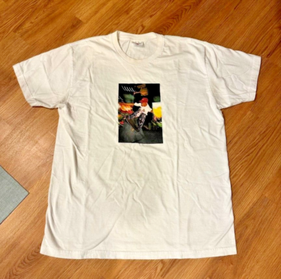 Supreme X 2014 Comme des Garcons Shirt Harold Hunter White T Shirt