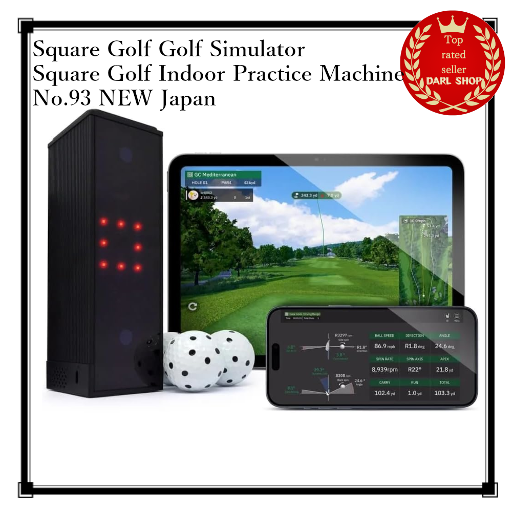 Square Golf Golf Simulator Square Golf Indoor Practice Machine No