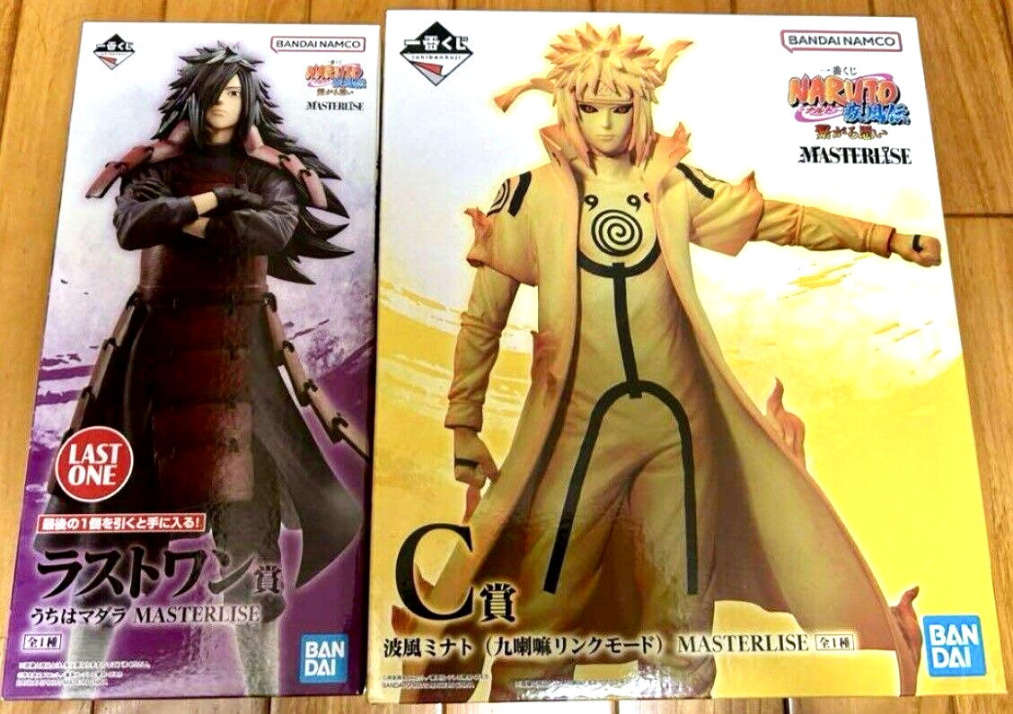 Naruto Shippuden Madara Uchiha Minato Namikaze Figure Ichiban Kuji