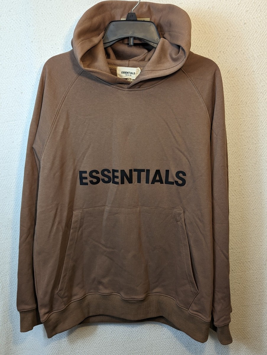 NWT FEAR OF GOD ESSENTIALS x SSENSE Silicon Pullover Hoodie (Mens