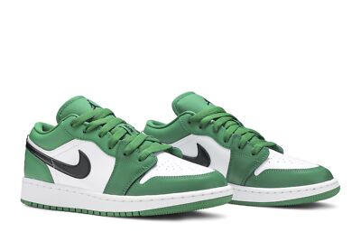 Nike Air Jordan 1 Low GS Pine Green 553560-301 | eBay