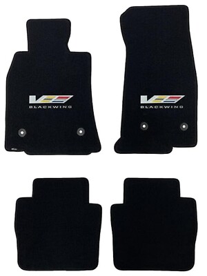 Lloyd Mats Ultimat Cadillac CT5-V Blackwing Logo 4 Pc Floor Mats