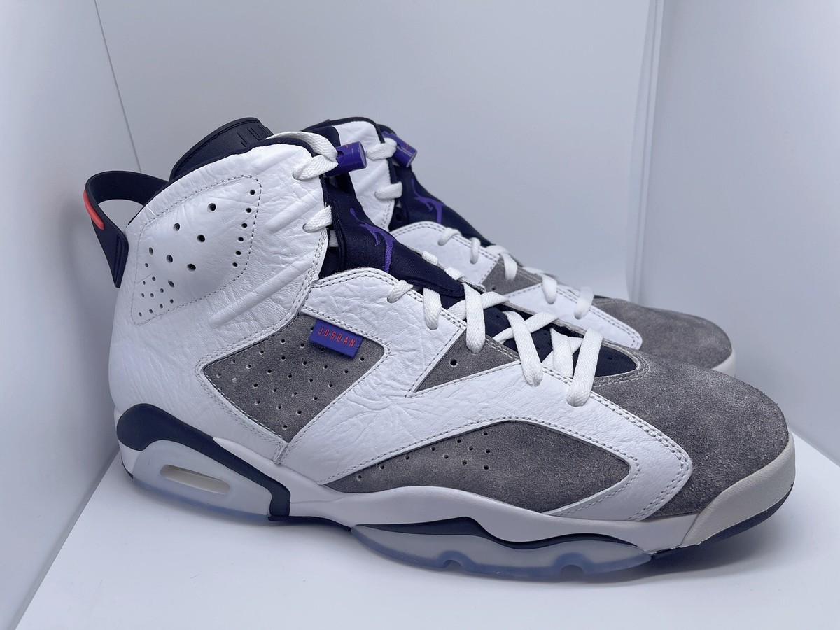 Size 13 Air Jordan 6 Retro LTR “Flight Nostalgia” CI3125-100 B