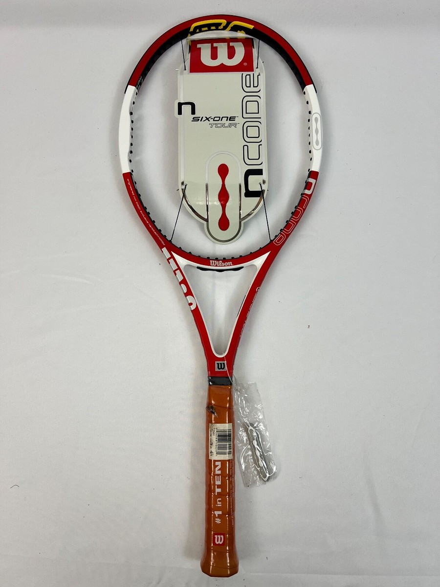 NEW Wilson N Code Six One Tour 90, 4 3/8 Roger Federer 2006