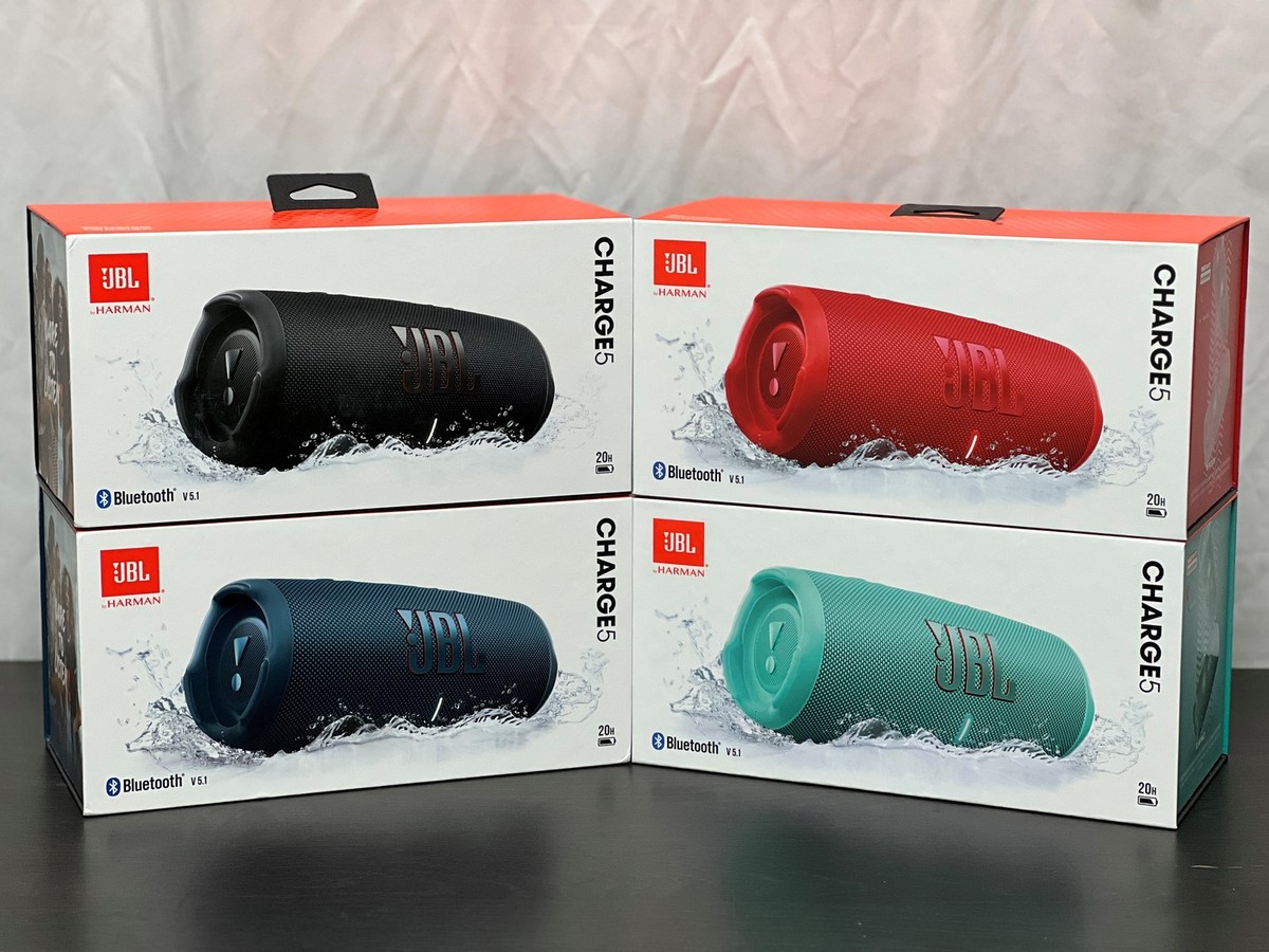 JBL Charge 5 Portable Wireless Bluetooth Speaker- (JBLCHARGE5) | eBay