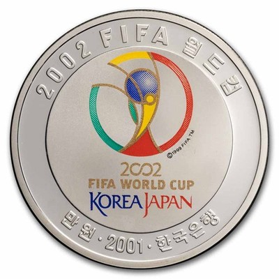 2002 South Korea FIFA World Cup Silver 4-Coin Proof Set (COA) | eBay