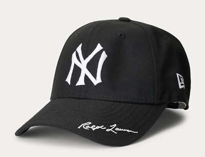 Polo Ralph Lauren NY Yankees Black White New Era Limited Ed