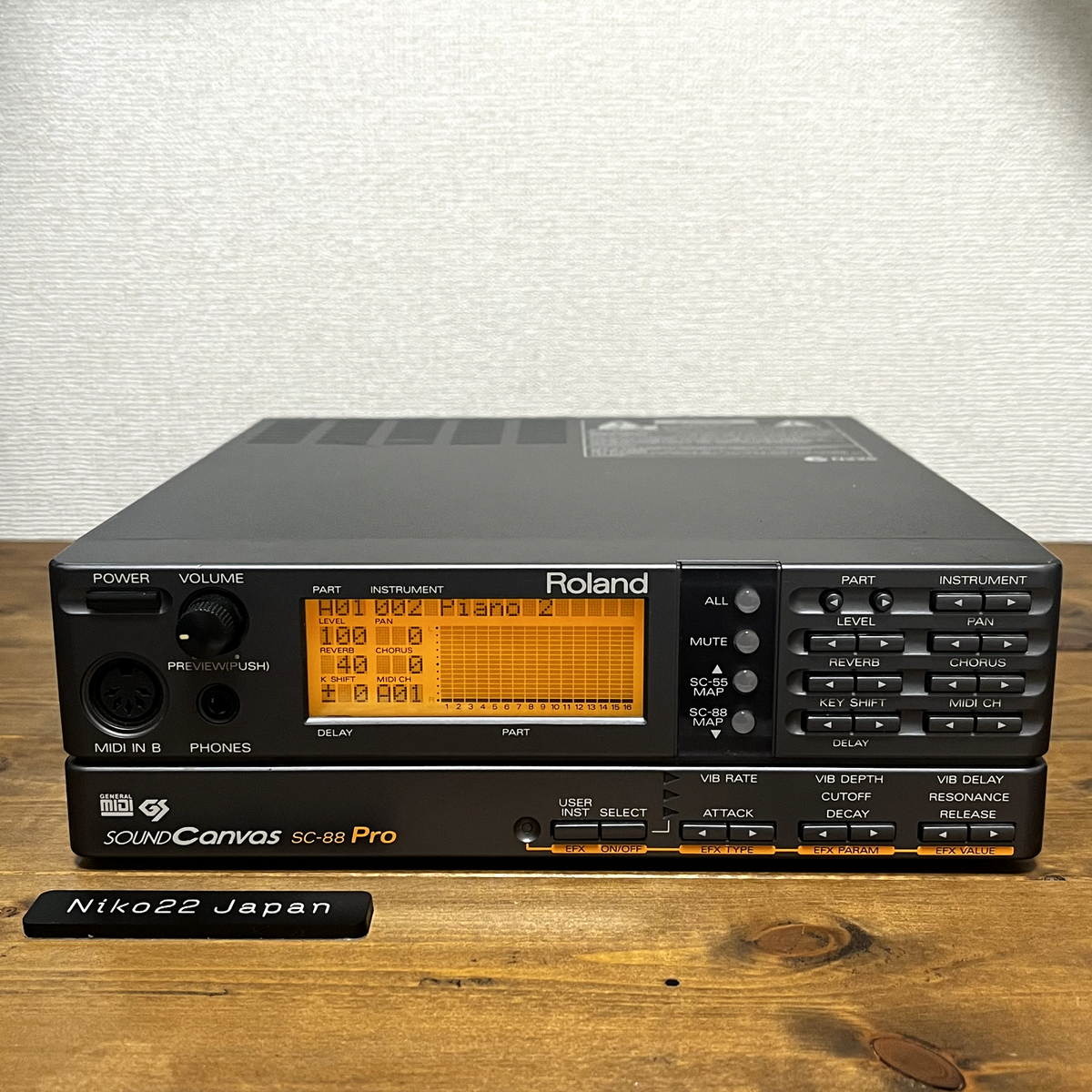 Roland SC-8850 MIDI 音源モジュール 一式 』 美品 ROLAND SC-8850