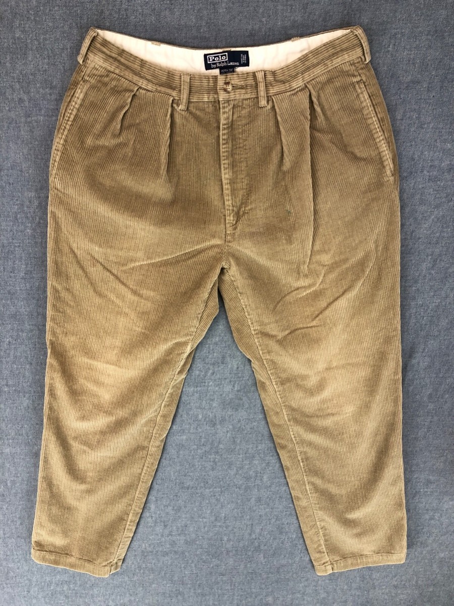 Ralph Lauren Polo Cords 36x34 (fit 34x33) Andrew Pant Brown Casual