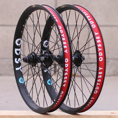 ODYSSEY BMX C5 FRONT OR ANTIGRAM v2 CASSETTE BICYCLE WHEEL BLACK