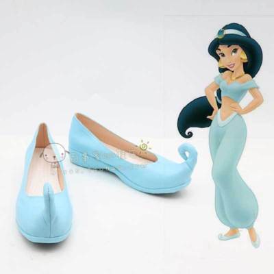 Princess Jasmine Adult Cosplay Shoes Aladdin and His Lamp Dancer
