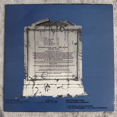 Destruction Sentence Of Death Vinyl MBR 1039 | eBay