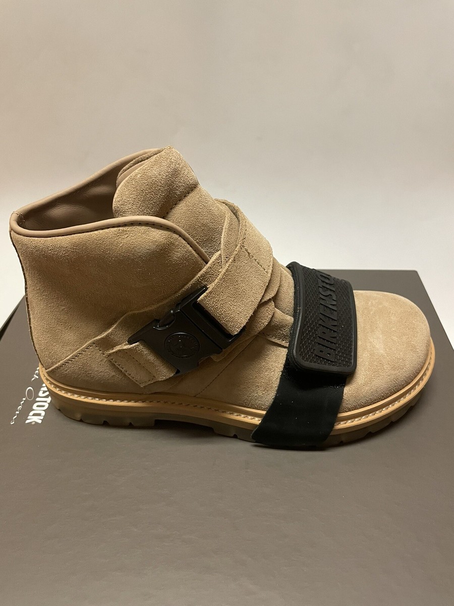Rick Owens x Birkenstock Hancock Rotterhiker Extro Boots Tan Black
