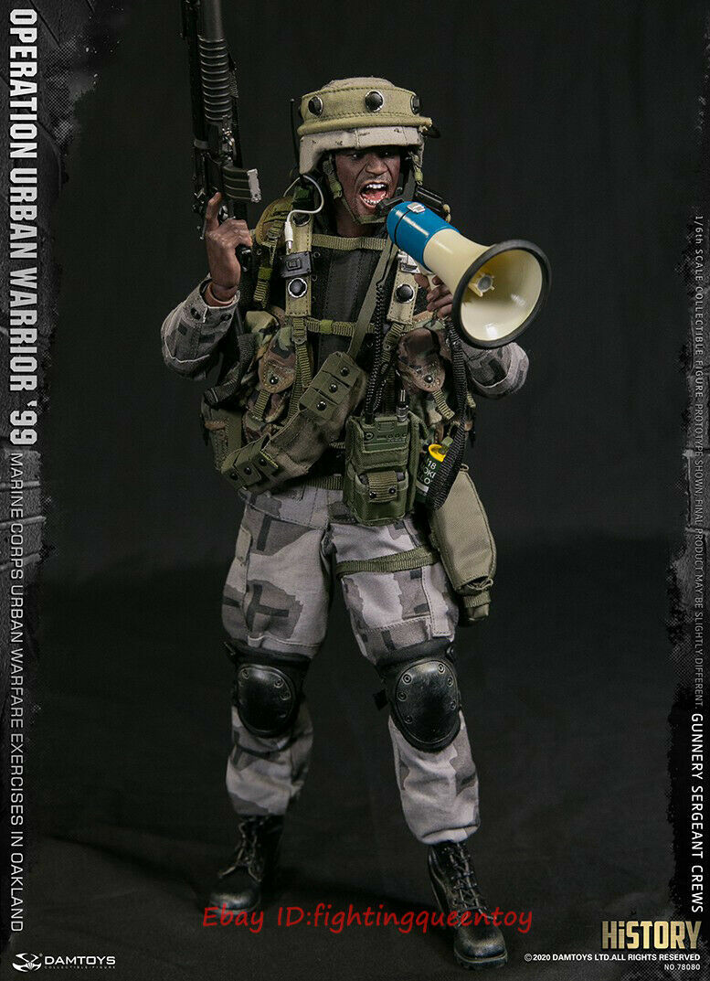 DAMTOYS Operation Urban Warrior 99 Gunnery Sergeant Crews 78080 1