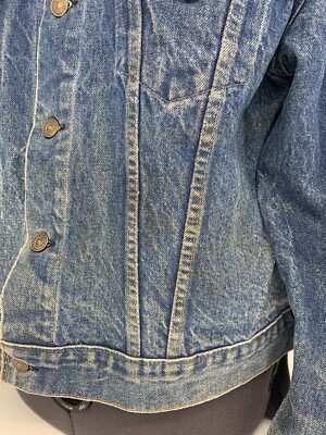 Vintage Levis Type 3 Small e Denim Trucker Jacket 70505-0217 Size