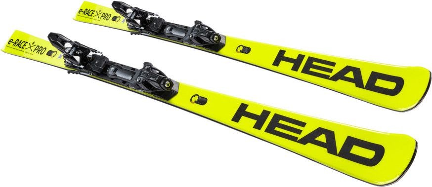Head WC Rebels e-Race Pro SW RP WCR 14 Alpine Skis, Yellow/Black