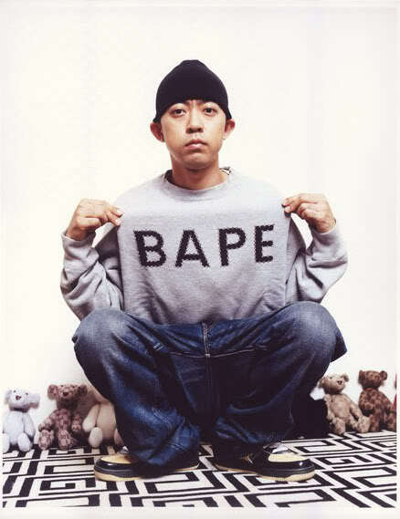 A Bathing Ape Bape Vintage Bape Swarovski Rhinestone sweatshirts