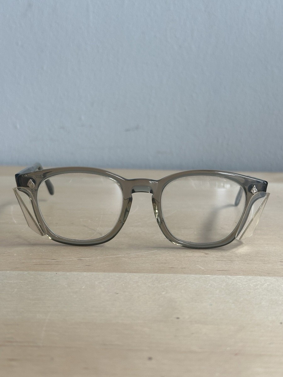 Vintage 50's American Optical Explorer Z87 Smoke Grey Safety