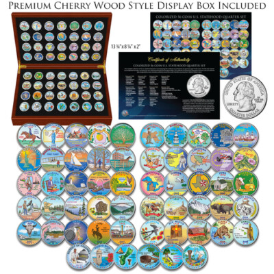QUARTERS STATE SERIES 25セント 120フルセット U.S. Quarter Coin
