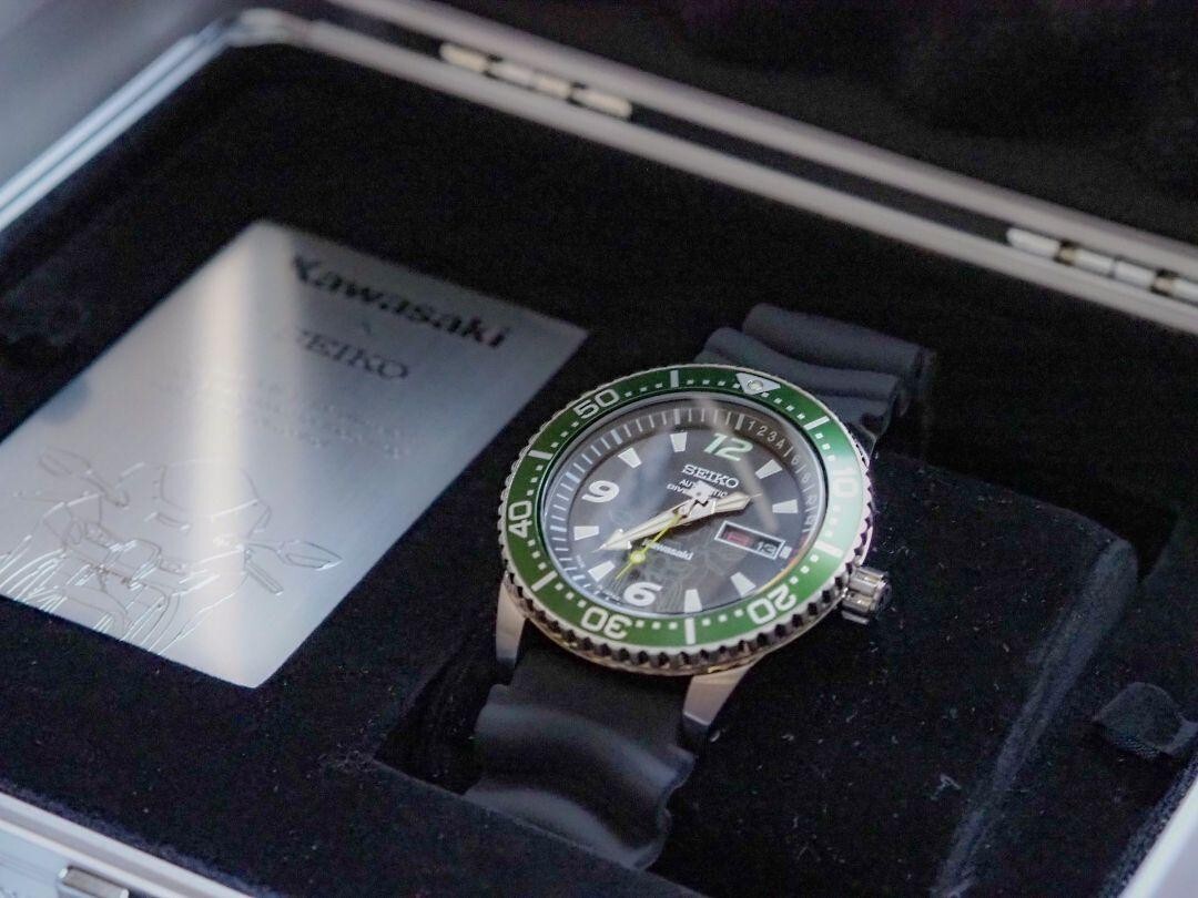 SEIKO KAWASAKI NinjaZX-10R Automatic Watches (analog) Limited to