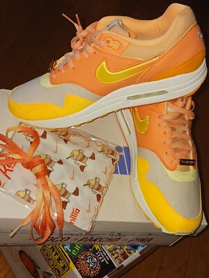 NEW Nike Air Max 1 Puerto Rico Orange Frost FD6955-800 Men's Size