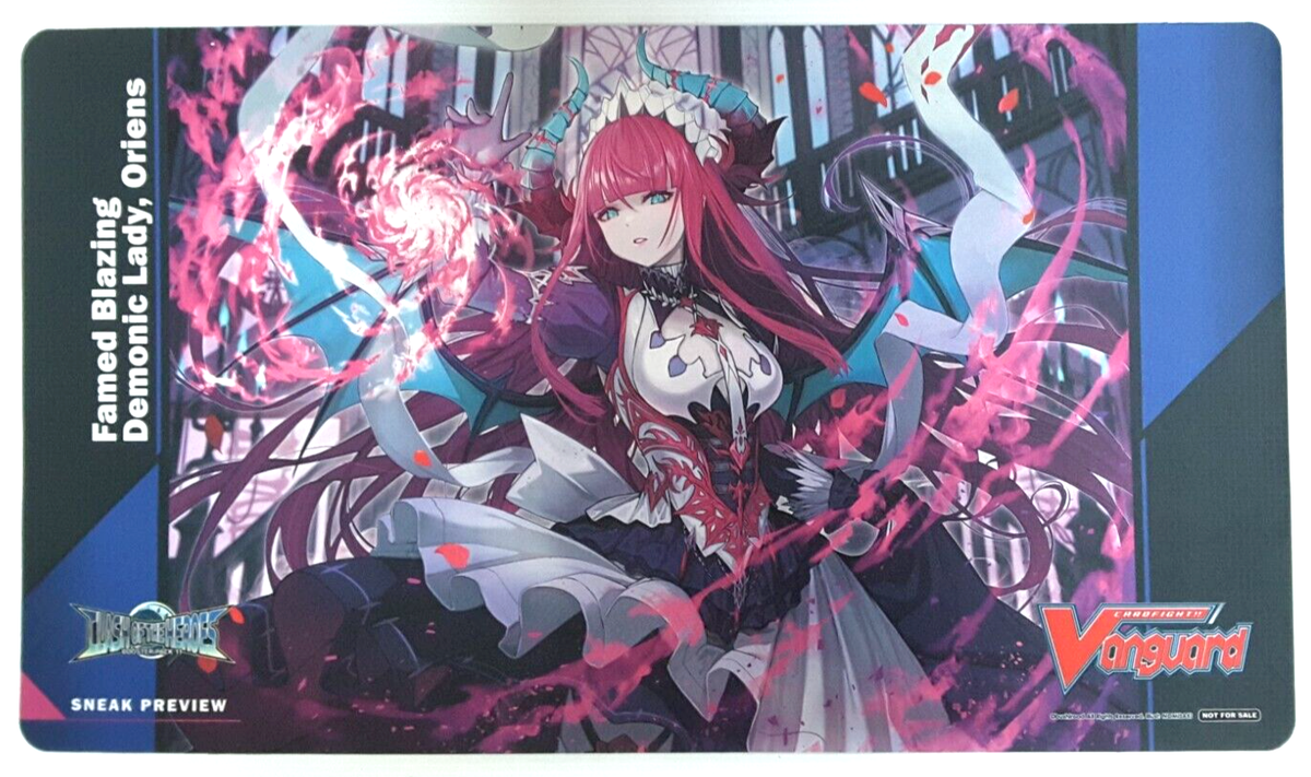 ヴァンガード 麗焔魔嬢 オリエンス プレイマット 英語版 海外限定