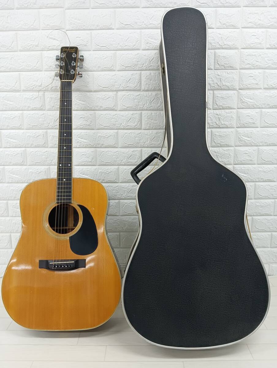 Acoustic Guitar Yamaki Custom Natural Made in Japan with Case | eBay