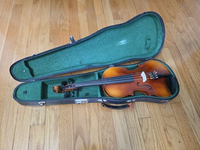 3/4 size Antonius Stradivarius Violin cremonensis 1713 Czech made