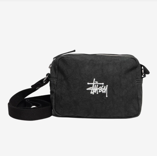 Stussy Canvas Side Pouch Washed Black 134255 | eBay