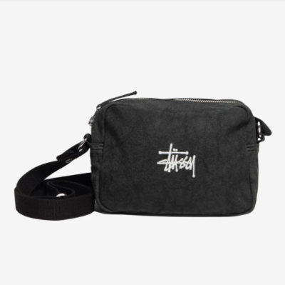 Stussy Canvas Side Pouch Washed Black 134255 | eBay