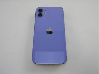 Apple iPhone 12 A2172, 256GB, MJN03LL/A, AT&T, Purple, Scratched