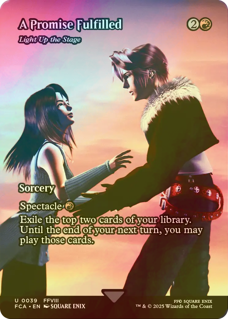 MTG FOIL A Promise Fulfilled (Full Art ) English | eBay