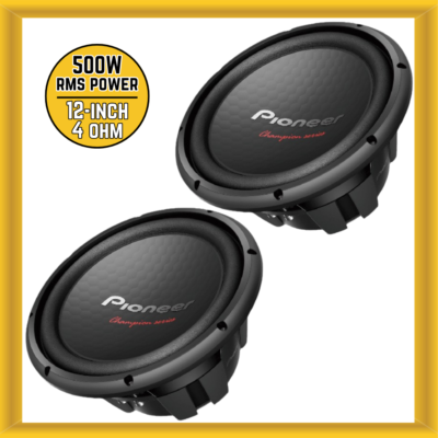 2 X Pioneer Champion Series 12