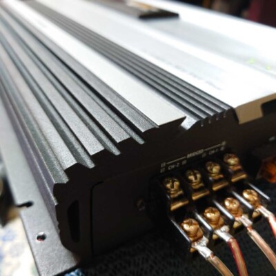 Alpine MRV-F407 4 Channel Car Audio Amplifier Powerful Clean Sound