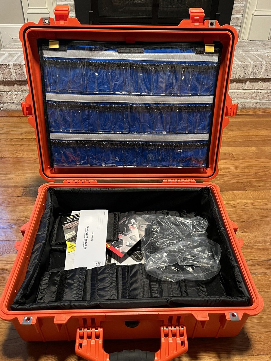 Pelican 1600EMT Medical Case with Foam (Orange) | eBay