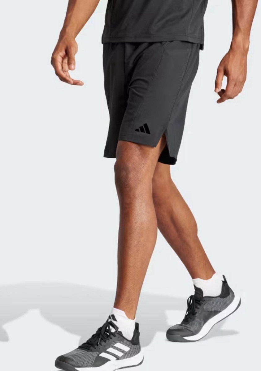 adidas Men's DESIGNED FOR TRAINING WORKOUT SHORTS Black Size 2XL 7