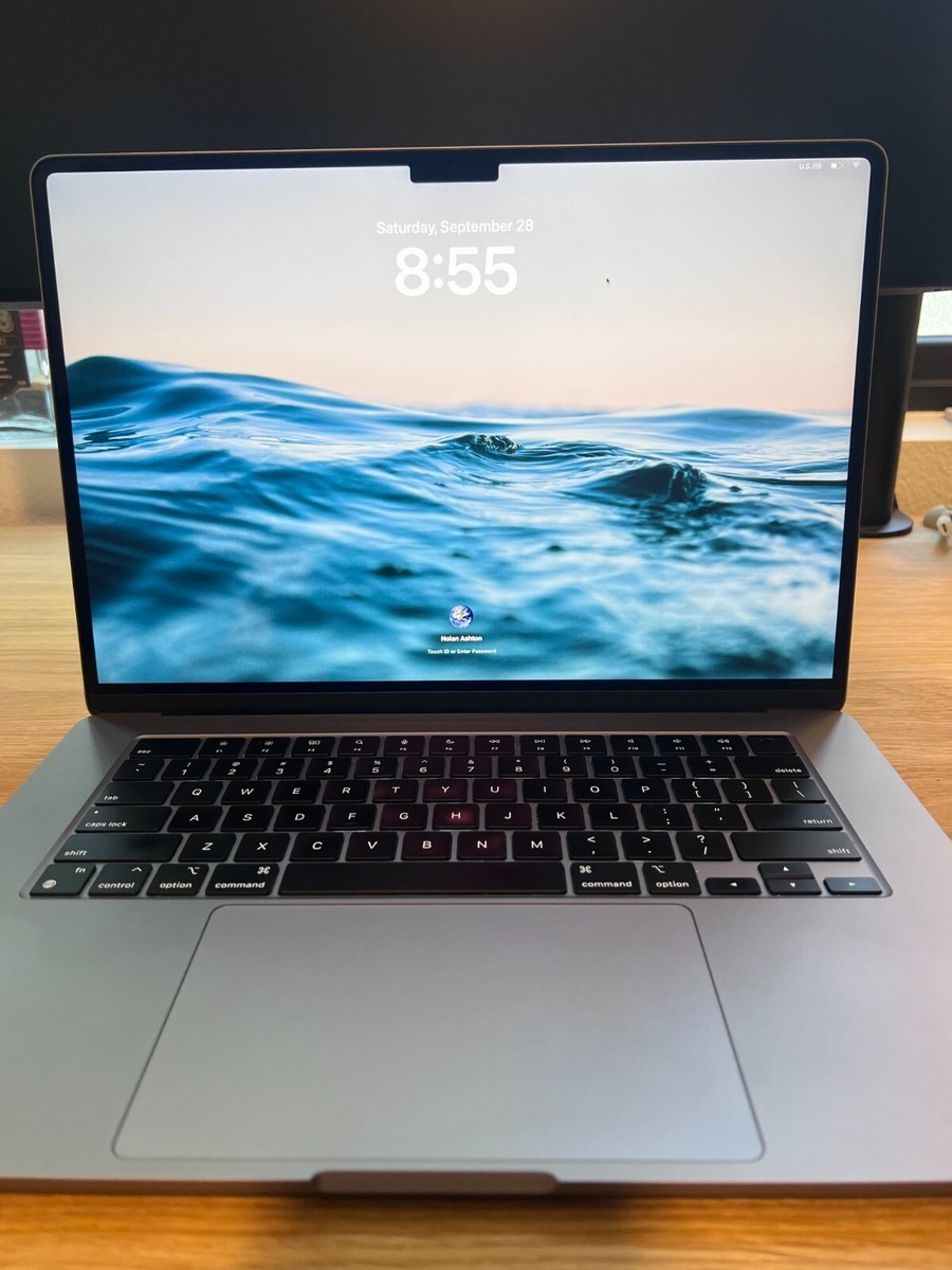 Macbook Air 15 Inch M2 8GB, 256GB - Space Gray | eBay