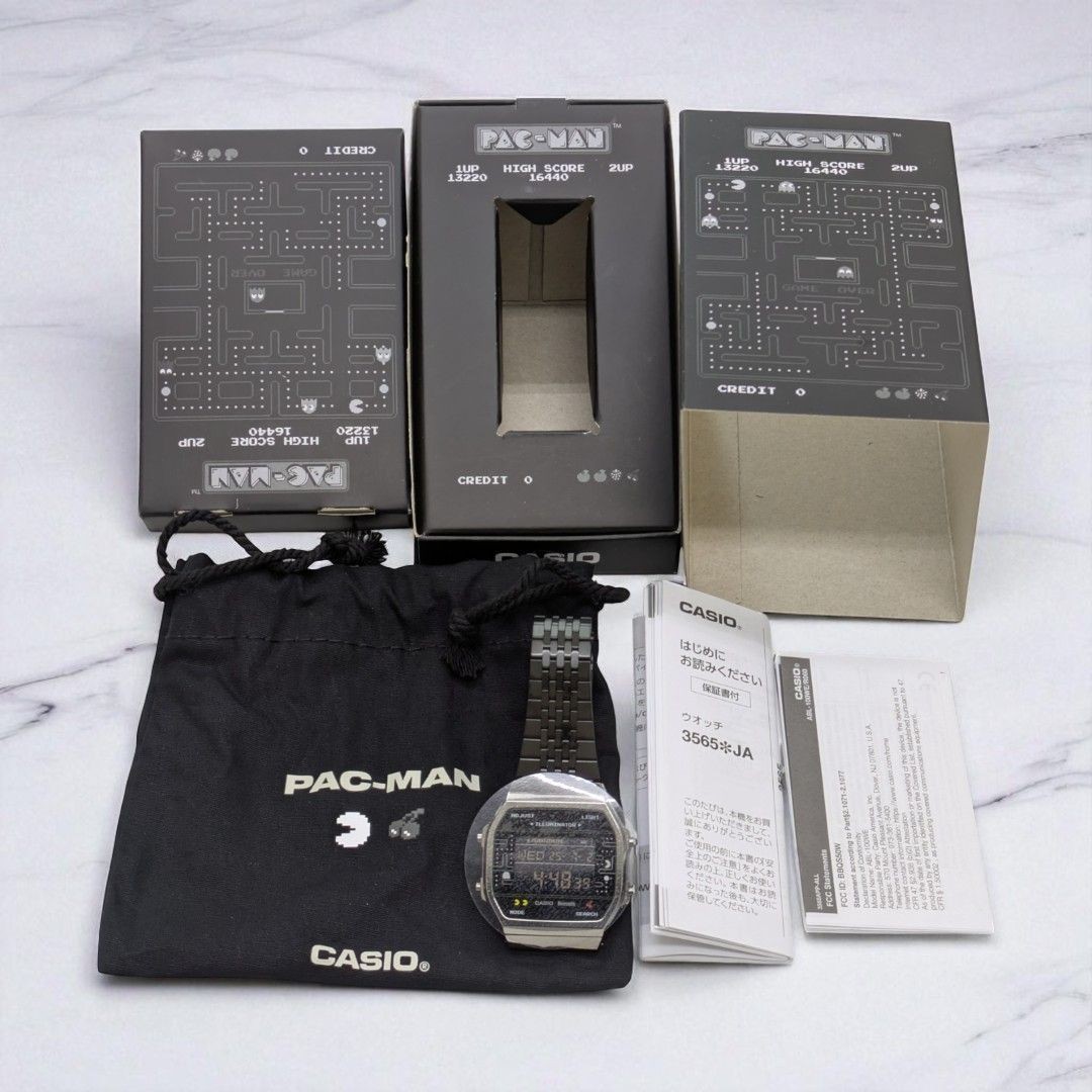 CASIO CLASSIC PAC-MAN collaboration wristwatch ABL-100WEPC-1 JAPAN