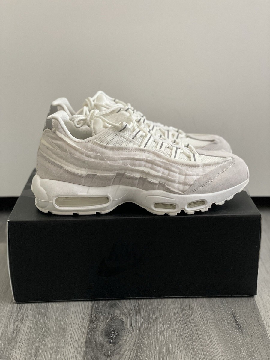 Size 11 - Nike Comme des Garçons x Air Max 95 White 194272512832| eBay