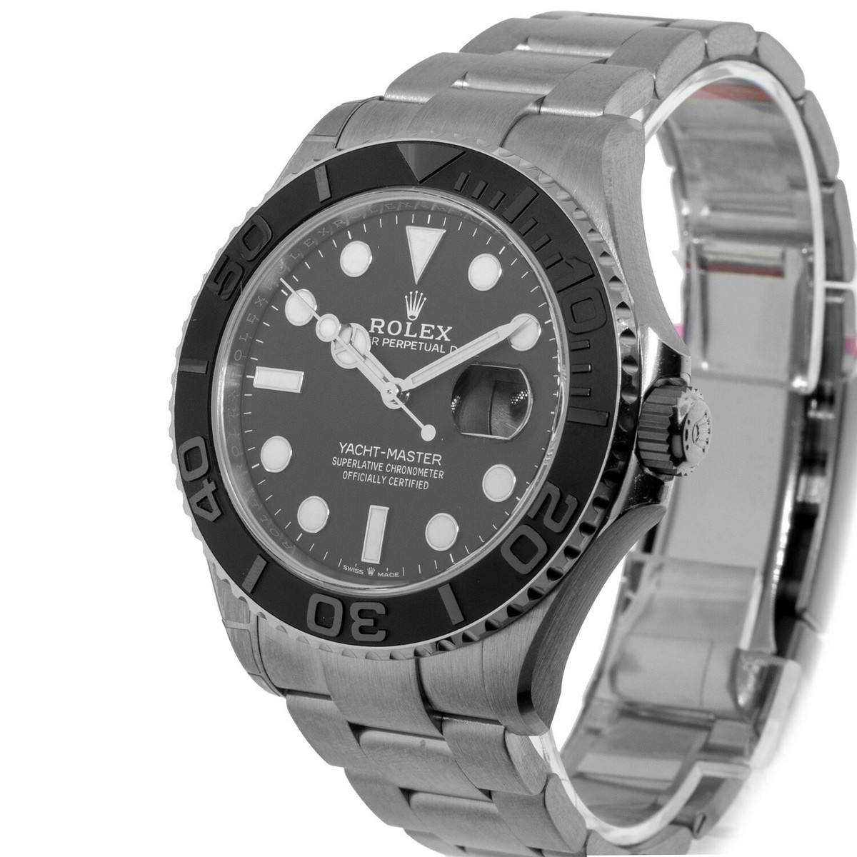 Rolex Yacht-Master 42mm Titanium Black Dial & Black Ceramic Bezel