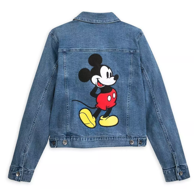 NEW Women's Disney Parks X Her Universe Mickey Mouse Denim Jacket